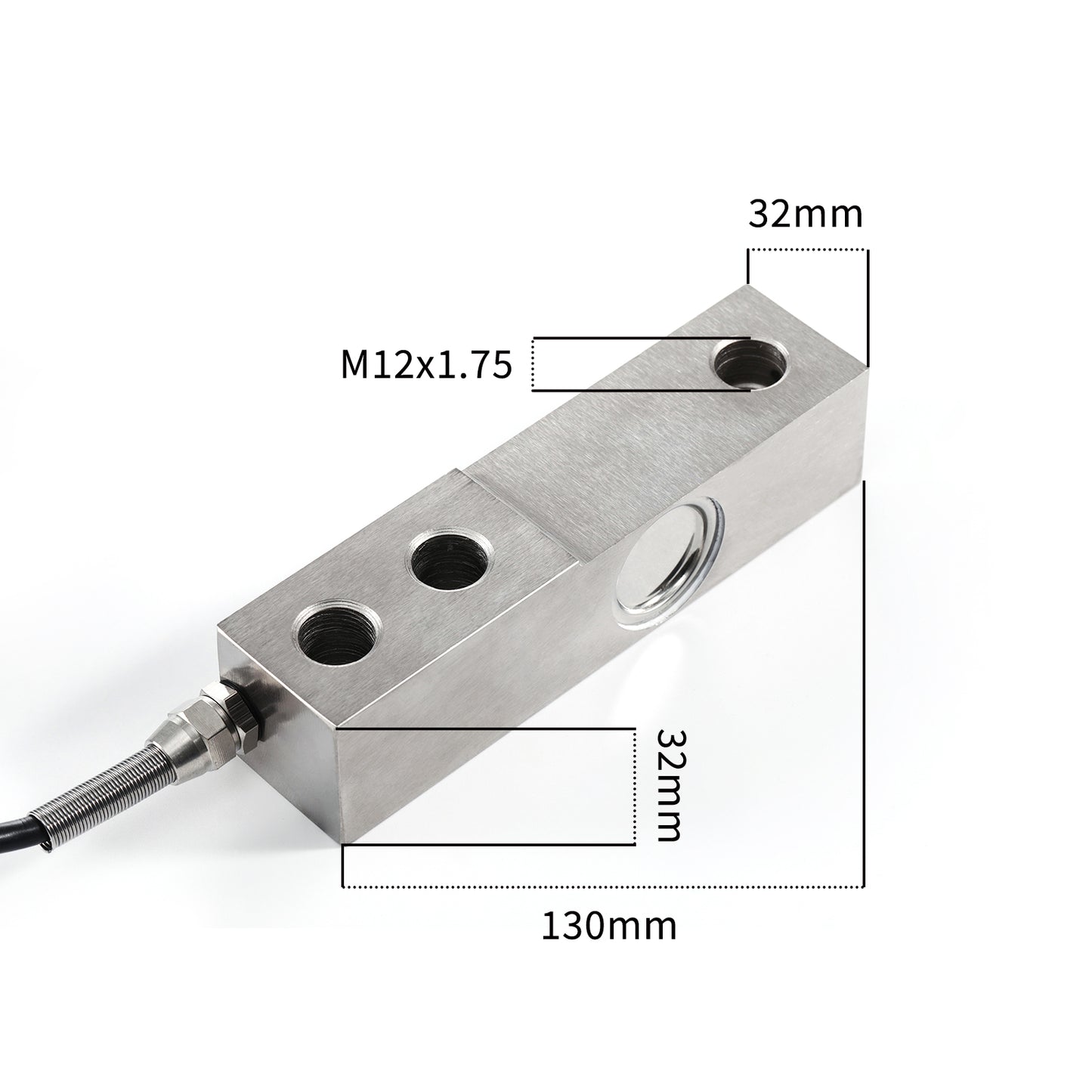 Beam Type Load Cell Sensor Range 200kg-3T - 130mm*32mm*32mm - A8X1-A3X1