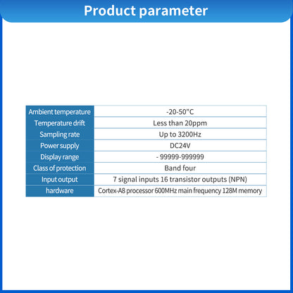 Weighing Sensor Touch Display