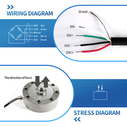 Load Cells for tanks spoke Type Sensors Range 50-2000kg-A4F4