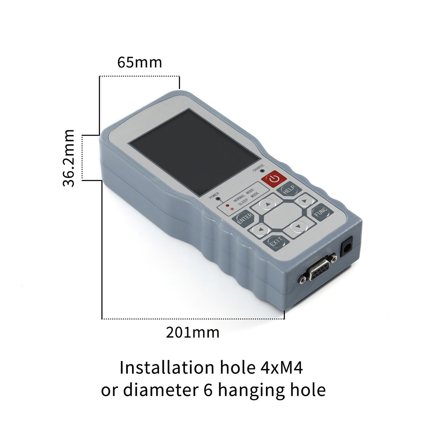 Digital Force Gauge with Load Cell Sensor Test Force Weight Pressure 5T-100T